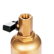 Магистральный фильтр Гейзер Бастион 7508145201 с двумя манометрами для холодной и горячей воды 3/4 - Фильтры для воды - Магистральные фильтры - Магазин электрооборудования для дома ТурбоВольт